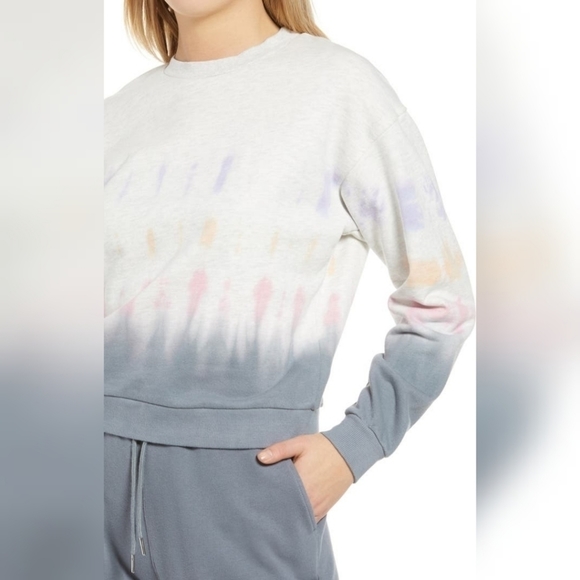 Blank NYC Tie Dye Crop Sweatshirt - Picture 7 of 8